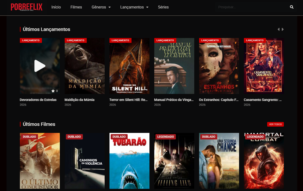 Pobreflix Filmes Online: É Bom e Seguro? Veja a Melhor Alternativa Grátis!